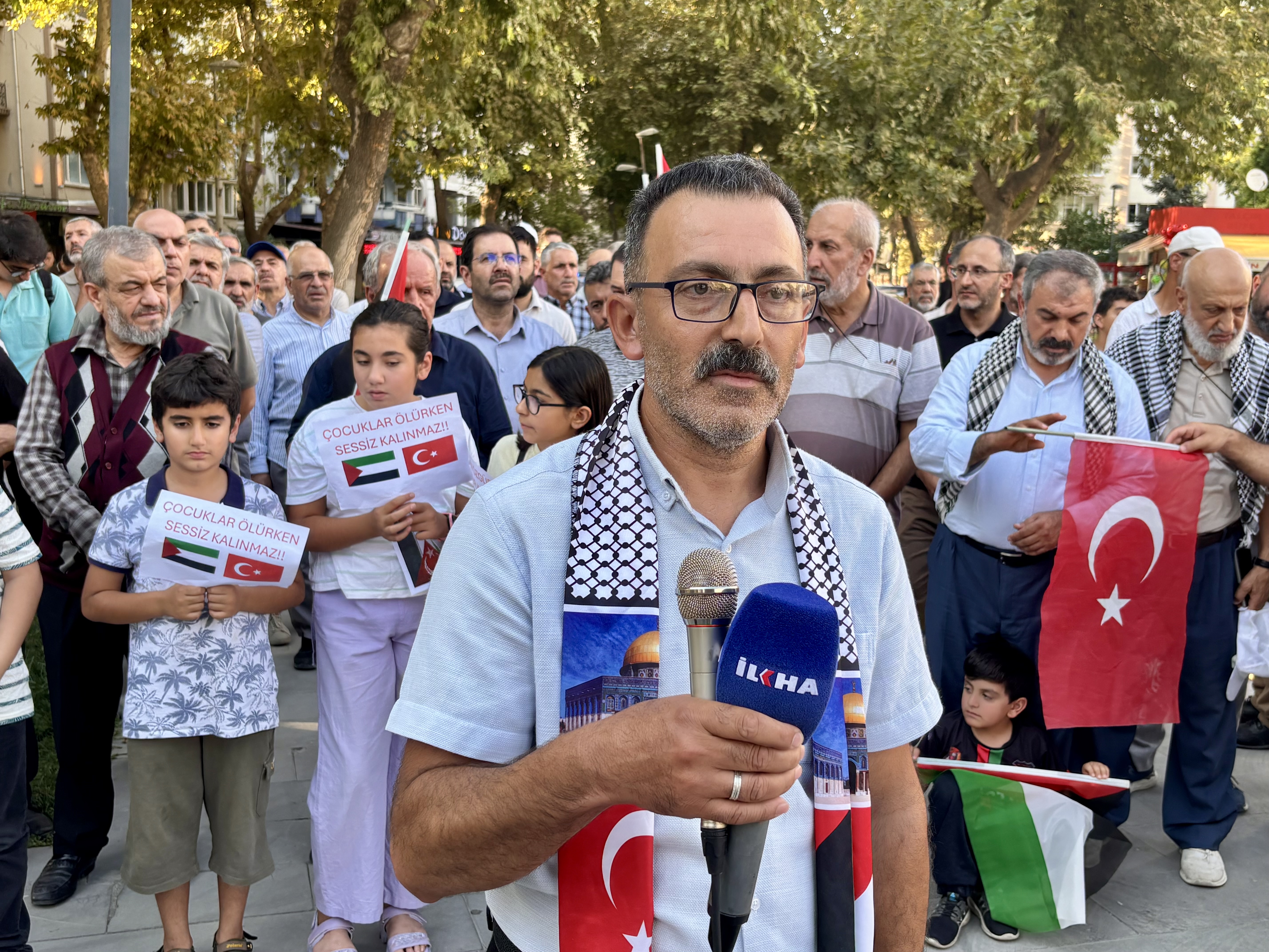 Malatya’dan Gazze İçin “İnsanlığın Sesi” Yükseldi