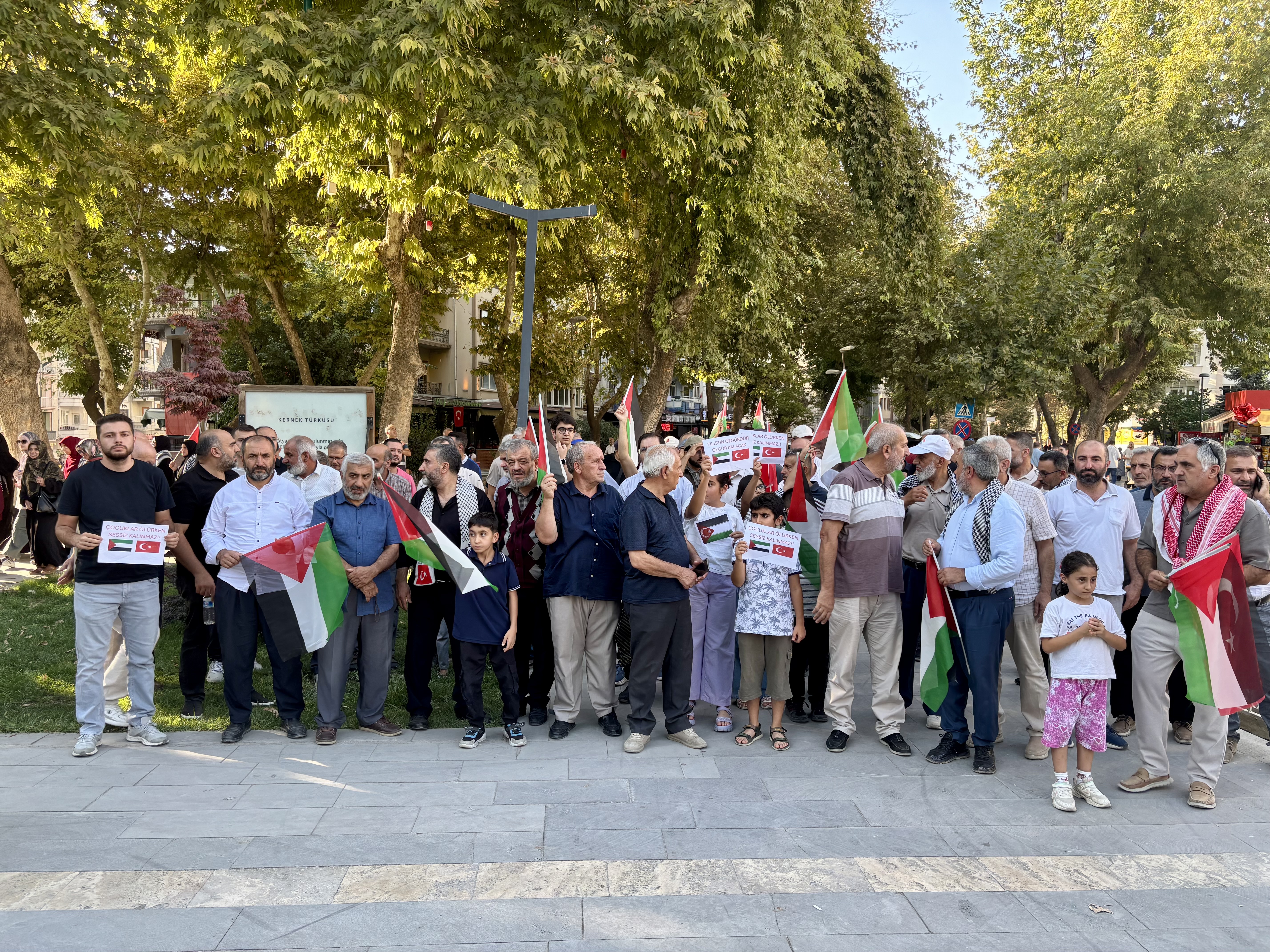 Malatya’dan Gazze İçin “İnsanlığın Sesi” Yükseldi